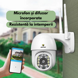 Camera de supraveghere wi-fi *app. Yoosee si rotatie 355 grade, Jortan + card micro SD 32 GB + Transport gratuit