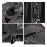 Boxa portabila bluetooth i-JMB, 20 W, USB/TF/FM, 10 m, 3600 mAh, compatibil MP3