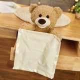 Ursuleț Interactiv de Pluș Cucu-Bau – Peek a Boo, cu Muzică și Mișcare, 30 cm