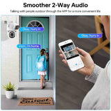 SET 2 Camere Jortan Duble, PTZ Wi-Fi/LAN 9697QJ, Rezolutie 6MP, IP66, Vizualizare Color Nocturna