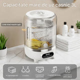 Masina de spalat portabila Engros, 3 in 1, de 3 L cu cos de centrifugare, 3 moduri de spalare, 3000mAh