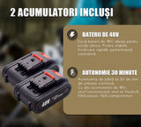 Fierastrau electric tip sabie, cu 2 acumulatori 48V 5000 mAh