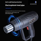 Pistol cu Aer Cald Profesional 2000W, Temperatura Reglabila 60–680°C, Incalzire instanta