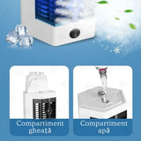 Aer Conditionat Portabil USB, Arctic Air Cooler, 3 Moduri, Racire cu Gheata, Ventilator, Umidificare