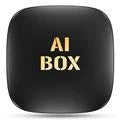 Android 13 CarPlay/Android Auto AI Box cu Mirror Link, AirPlay - Negru