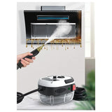 Aparat de curățat cu abur 2500W, curățare eficientă, 1200ml, 3 bar, 190x150x130mm