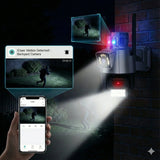 Camera de Supraveghere Dubla Wifi Jortan 9687PRO, 6 Megapixeli, Alarma, Smart Tracking, Night Color + Card 32GB Inclus