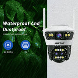 Camera de Supraveghere Jortan 5 Pro Wifi, 9 Megapixeli, Zoom 8X, Night Color, Audio Bidirectional + Card 32GB Inclus