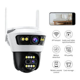 Camera de Supraveghere Jortan 5 Pro Wifi, 9 Megapixeli, Zoom 8X, Night Color, Audio Bidirectional + Card 32GB Inclus