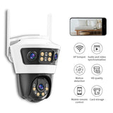 Camera de Supraveghere Jortan 6 Wifi, 9 Megapixeli, Rezolutie 2K, Night Color, Smart Tracking + Card 32GB Inclus