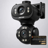 Camera Supraveghere WiFi JORTAN JT-9680, 6MP Dual-Head PTZ + Cablu 5M Cadou, Editie Limitata