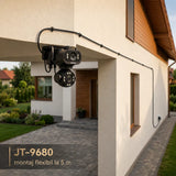Camera Supraveghere WiFi JORTAN JT-9680, 6MP Dual-Head PTZ + Cablu 5M Cadou, Editie Limitata