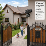 Camera Supraveghere WiFi JORTAN JT-9680, 6MP Dual-Head PTZ + Cablu 5M Cadou, Editie Limitata