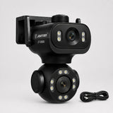 Camera Supraveghere WiFi JORTAN JT-9680, 6MP Dual-Head PTZ + Cablu 5M Cadou, Editie Limitata