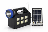 Sistem Solar Portabil Jortan T08, cu 3 Becuri LED, Radio si Powerbank 5000mAh