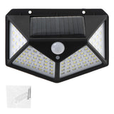 Set 6 x Lampa incarcare solara, 100 LED, senzor de mișcare