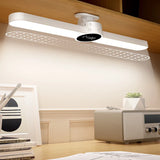 Lampa LED cu senzor de lumina si miscare, suport magnetic, 3 timpuri de lumina, calda, rece si neutra, fara fir, portabila, acumulator 1200 mAh cu reincarcare prin USB, pentru bucatarie, hol, dressing, garaj