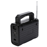 Kit solar GD-8028 proiector Radio cu panou solar si 3 Becuri