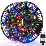 Instalație de Crăciun Rolă 100 m, 800 LED-uri, 8 Moduri de Iluminare – Alb Rece, Alb Cald, Albastru sau Multicolor