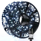 Instalație de Crăciun Rolă 100 m, 800 LED-uri, 8 Moduri de Iluminare – Alb Rece, Alb Cald, Albastru sau Multicolor