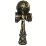 Pachet 1+1! Kendama Original Profesional, Crack, 18cm, din Lemn, Joc Interactiv, Copii si Adulti