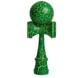 Pachet 1+1! Kendama Original Profesional, Crack, 18cm, din Lemn, Joc Interactiv, Copii si Adulti