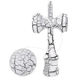 Pachet 1+1! Kendama Original Profesional, Crack, 18cm, din Lemn, Joc Interactiv, Copii si Adulti
