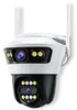 Pachet promo! Set 2 x Camera de Supraveghere cu 2 Lentile, PTZ 355°, Jortan JT-4, WiFi, IP66, HD, 6 MP, 1920 x 1080 pixeli ,Aplicatie Yoosee + 2 x Card 32GB CADOU