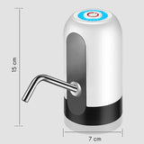 Pompă electrică de apă, pentru bidoane, cu acumulator reîncărcabil USB