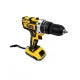 Masina de gaurit si insurubat cu Percutie, Mandrina 6D Metalica 10mm, 30 Accesorii, 2 Acumulatori 48V 1500 mAh Li-Ion Inclusi, 23+1 Trepte Torsiune, 45 Nm, 2 Trepte 500/1500 RPM, Pexor negru-galben