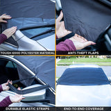 1+1 CADOU - Husă Parbriz Auto pentru Soare, Gheață și Zăpadă