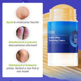 1+1 Cremă pentru Călcâie Crăpate, Mâini și Coate Vaseline Speciala HIH, Hidratare intensă Cu vitamina E și ceară de albine, stick/roll-on, 2x35g