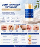 1+1 Cremă pentru Călcâie Crăpate, Mâini și Coate Vaseline Speciala HIH, Hidratare intensă Cu vitamina E și ceară de albine, stick/roll-on, 2x35g
