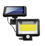 Super-oferta! Proiector solar 100 LED COB senzor de lumina si miscare (Waterproof IP65)