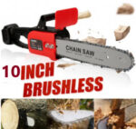 Drujba Motofierastrau Dasgut cu lant 10 inch, 25,4 cm, cu 1Lama, 1Lant si 2Acumulator, Lithium, 48V, 1000 W, 20000rpm