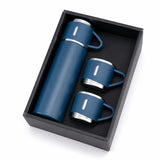 1+1 CADOU Set Termos cu 3 Cești, 500 ml, Ideal pentru Călătorii