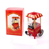 Mini masina de preparat popcorn 1200W, stil retro