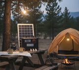 Sistem Solar Jortan - 3 Lampi LED 25W - Radio, Panou 12W Baterie 25000mAh