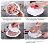 Set 2 x Presa pentru burgeri Casena