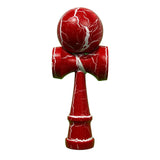 Pachet 1+1! Kendama Original Profesional, Crack, 18cm, din Lemn, Joc Interactiv, Copii si Adulti