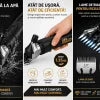 Masina de Tuns Oi Electrica profesionala cu 2 X Acumulatori 48V, 750W, 2X Lame de Rezerva Incluse, 6 Trepte de viteza, 6500 RPM, Pentru oi, capre, alpaca, caini de talie mare și diverse animale