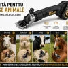 Masina de Tuns Oi Electrica profesionala cu 2 X Acumulatori 48V, 750W, 2X Lame de Rezerva Incluse, 6 Trepte de viteza, 6500 RPM, Pentru oi, capre, alpaca, caini de talie mare și diverse animale