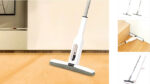 Pachet curatenie! Mop Magic Cotton cu Sistem de Stoarcere Rapida, Perfect Pentru Toate Suprafetele si Spatiile Inguste + Galeata pliabila