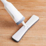 Pachet curatenie! Mop Magic Cotton cu Sistem de Stoarcere Rapida, Perfect Pentru Toate Suprafetele si Spatiile Inguste + Galeata pliabila