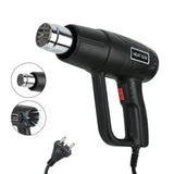 Pistol cu Aer Cald Profesional 2000W, Temperatura Reglabila 60–680°C, Incalzire instanta