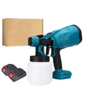 Pistol de vopsit cu 2 acumulatori, 24V, rezervor 800 ML, putere 650 ML/ min
