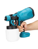 Pistol de vopsit cu 2 acumulatori, 24V, rezervor 800 ML, putere 650 ML/ min