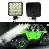 Set 3+1 CADOU! Proiectoare LED auto offroad 48W, 16 LED, 12V-24V