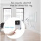 Sonerie video WIFI inteligenta, intercom bidirectional, integrare smart home, alb