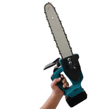 Drujba Motofierastrau cu Lant 14 inch, cu 2 Acumulatori, 1Lama, 1Lant, Acumulator Lithium, 4200rpm, 48V